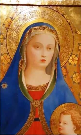 “La Virgen de la granada” (hacia 1426), de Fra Angelico