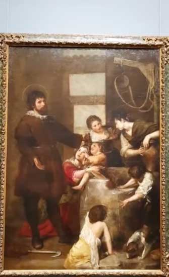 “El milagro del pozo” (1638), de Alonso Cano